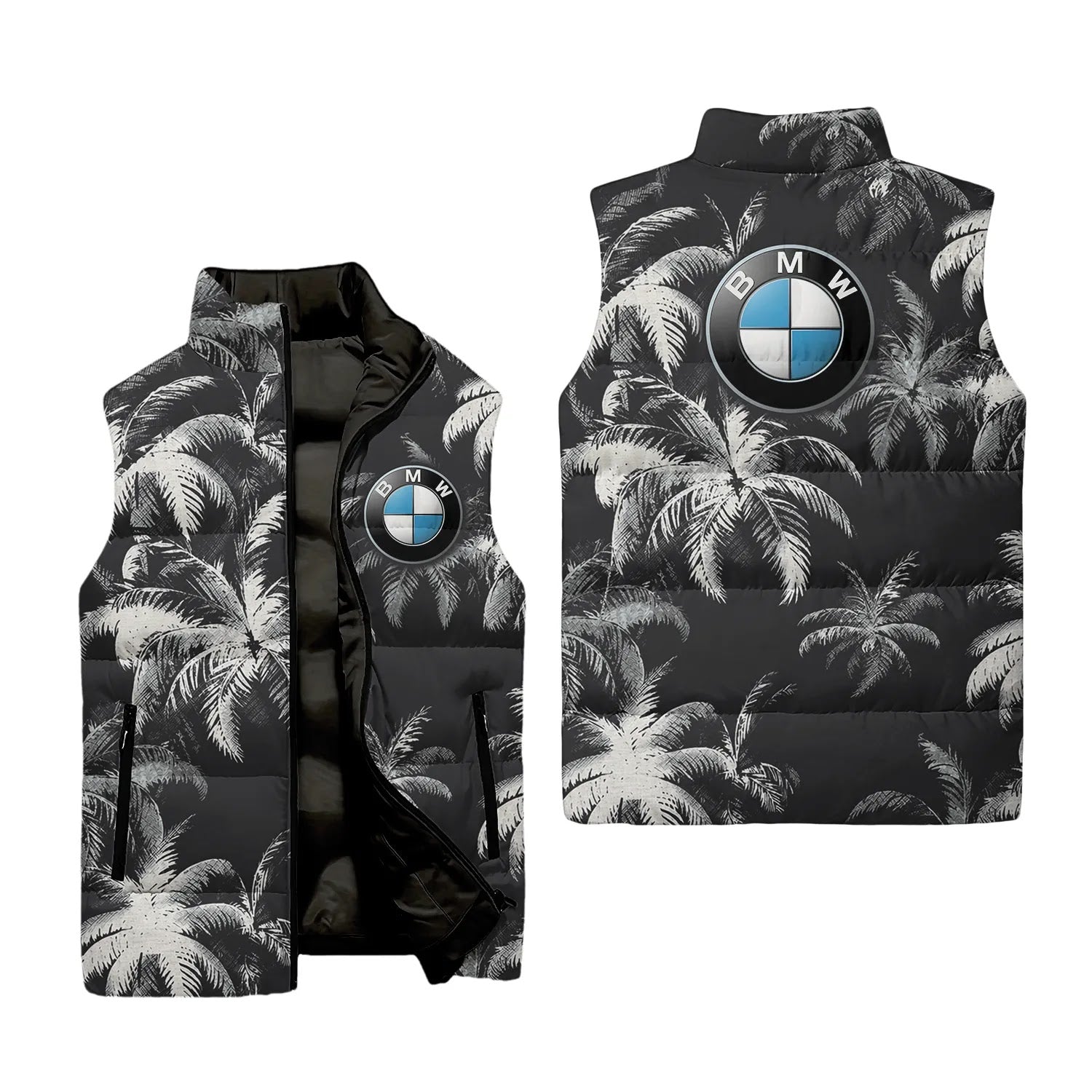 BMW Sleeveless Puffer Jacket SC112