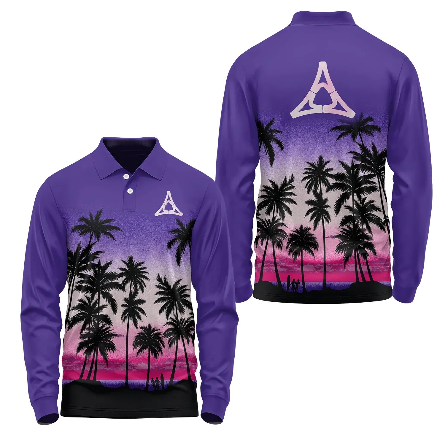 Dodge Long Sleeve Polo SHW019