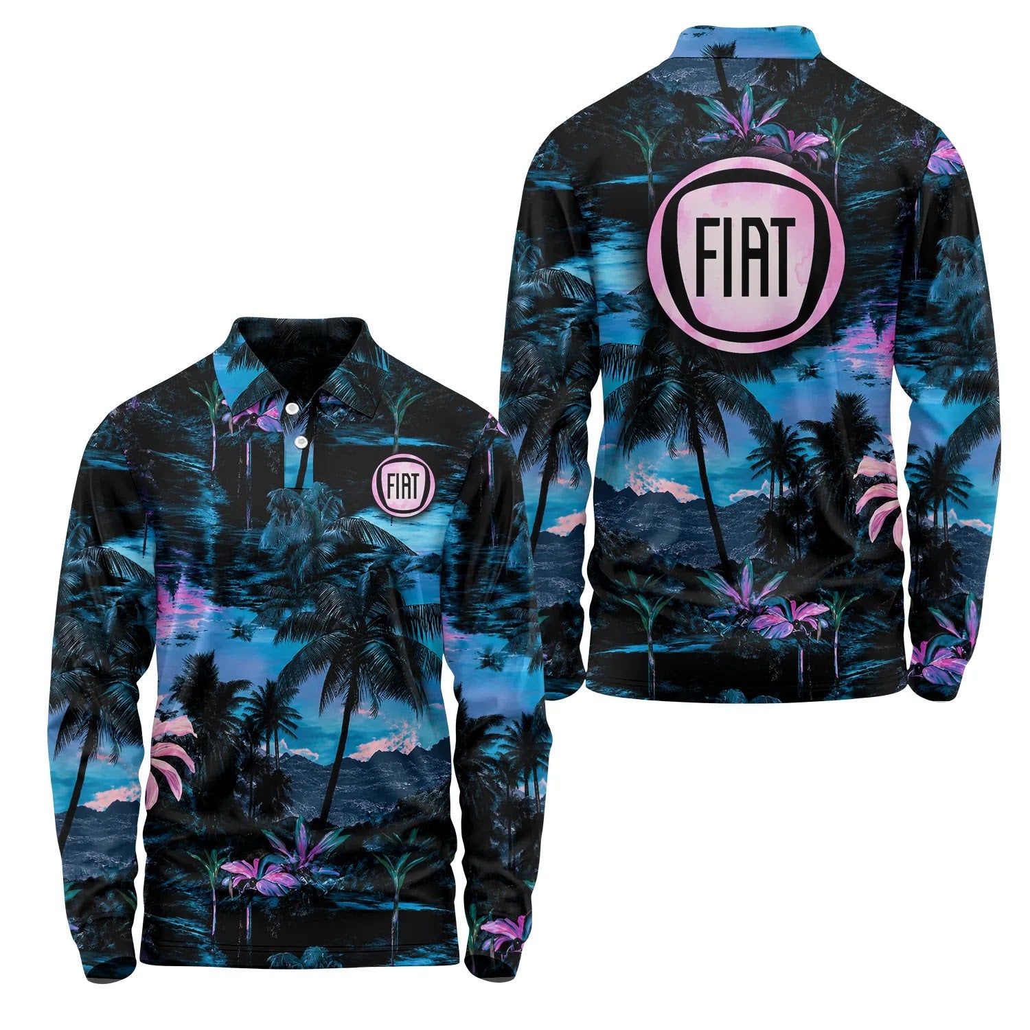 Fiat Long Sleeve Polo SHW002