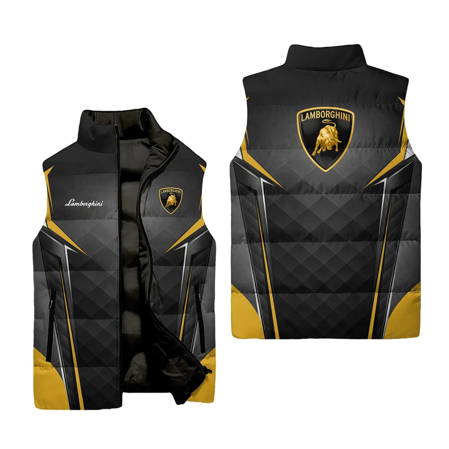Lamborghini Sleeveless Puffer Jacket SC074