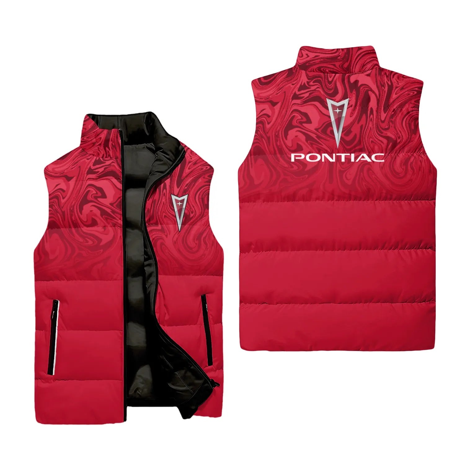 Pontiac Sleeveless Puffer Jacket SC091