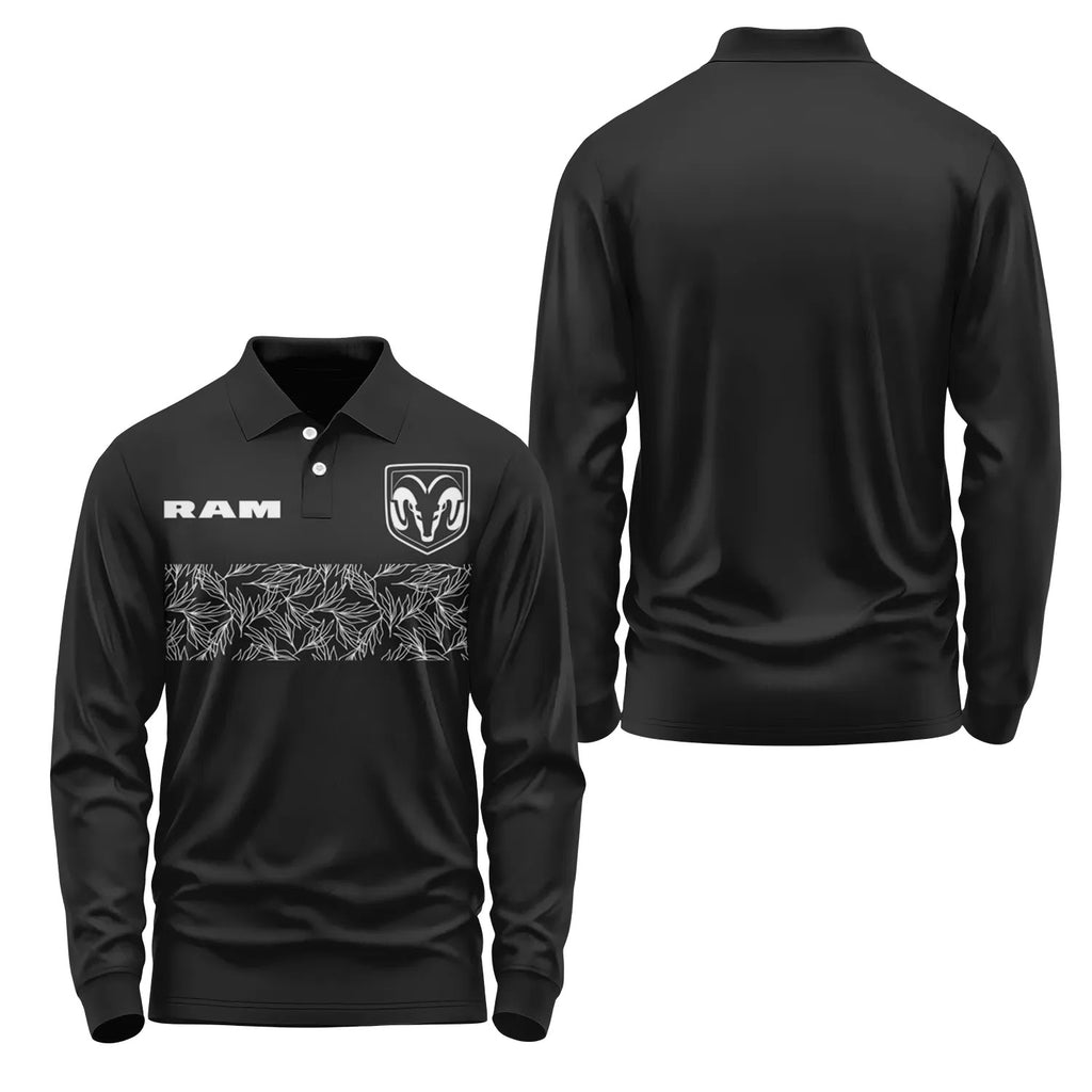 Ram Long Sleeve Polo SC104