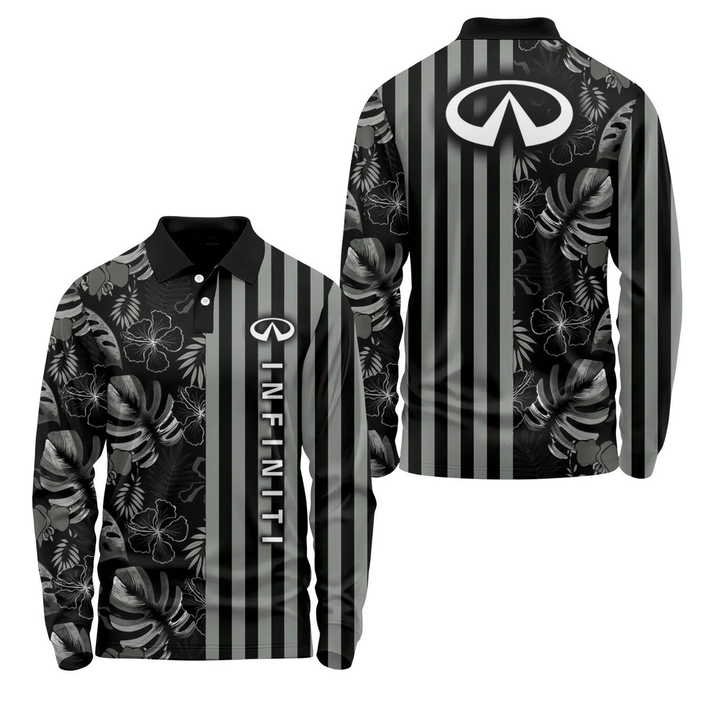 Infiniti Long Sleeve Polo SHW040