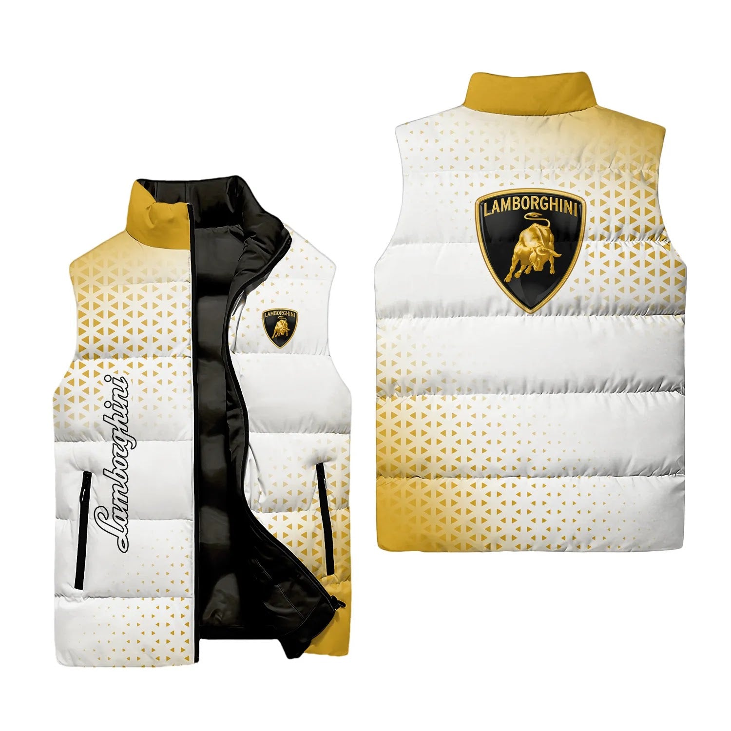 Lamborghini Sleeveless Puffer Jacket SC079