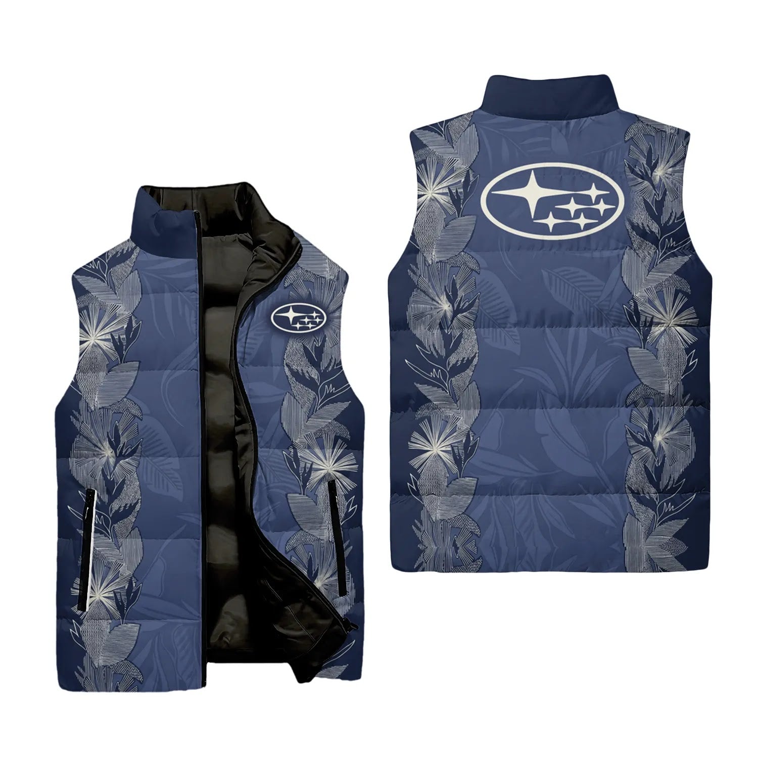 Subaru Sleeveless Puffer Jacket SHW045