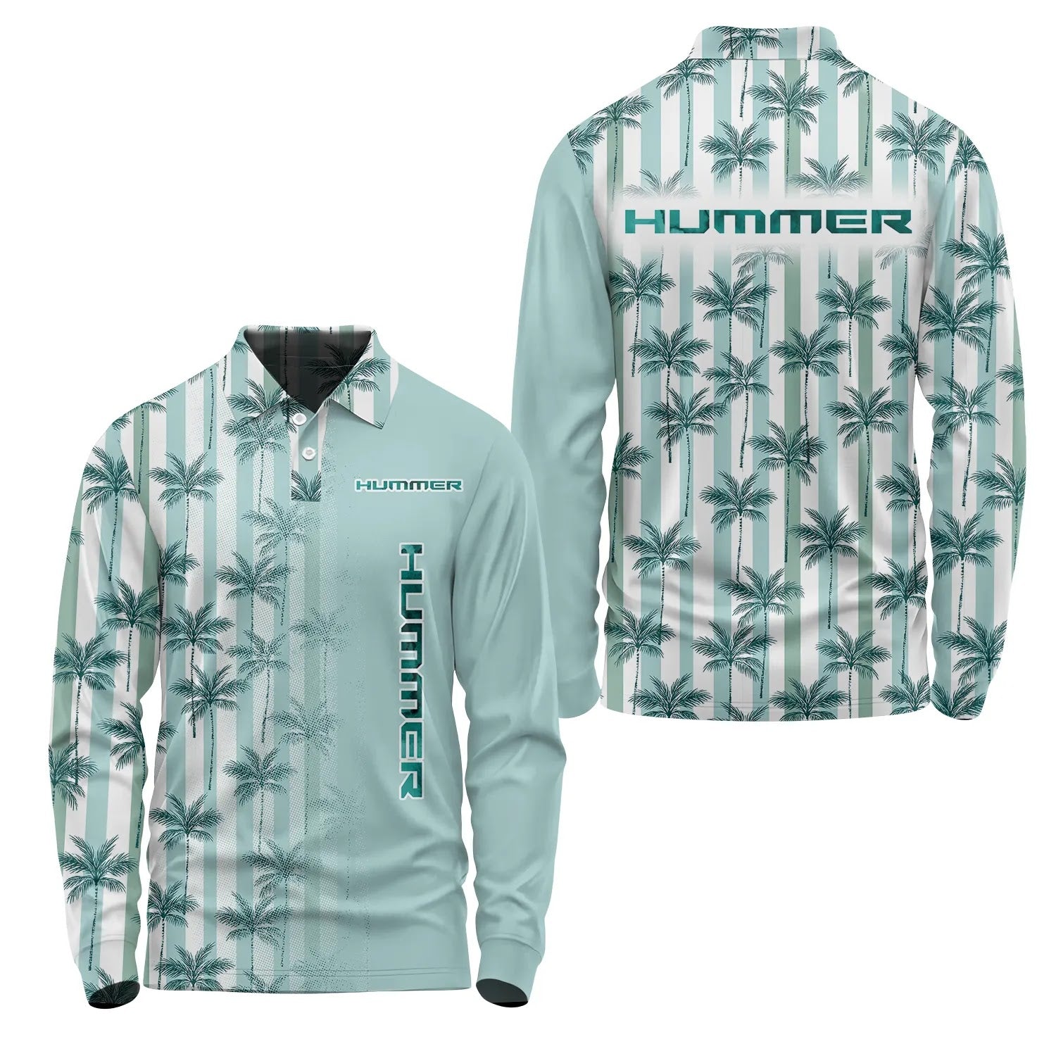 Hummer Long Sleeve Polo SHW028