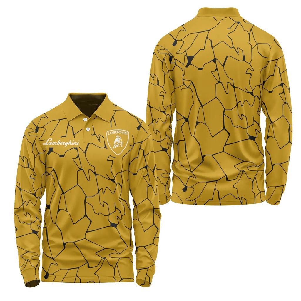 Lamborghini Long Sleeve Polo SC103