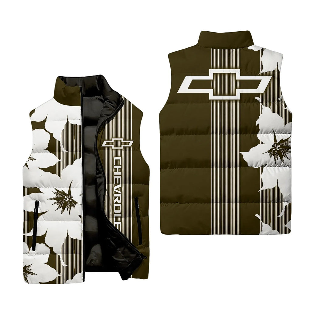Chevrolet Sleeveless Puffer Jacket SHW039