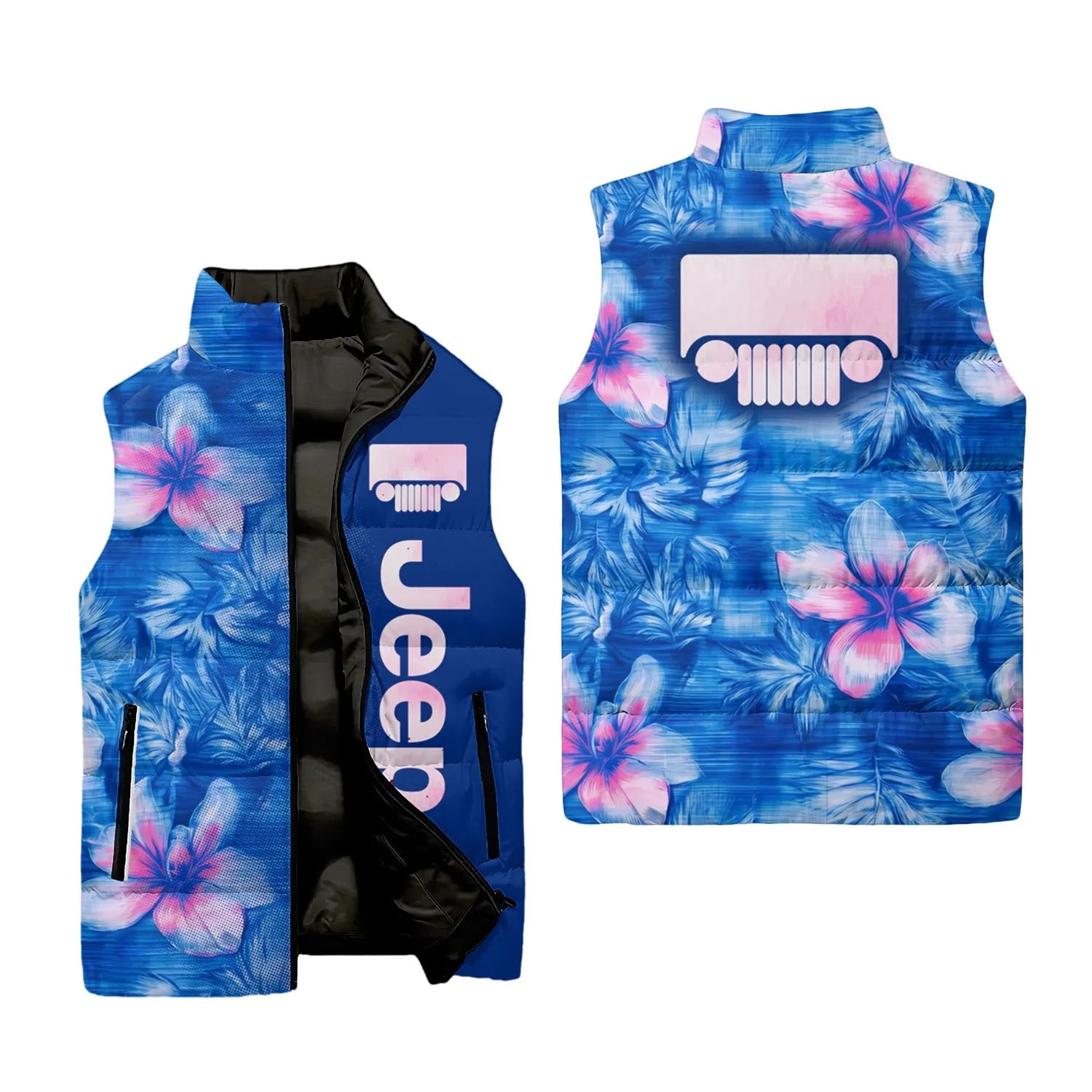 Jeep Sleeveless Puffer Jacket SHW057
