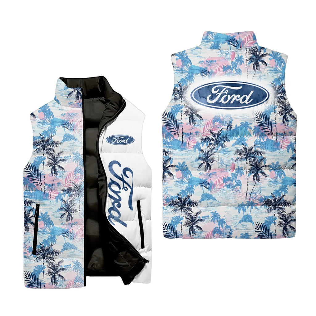 Ford Sleeveless Puffer Jacket SHW029