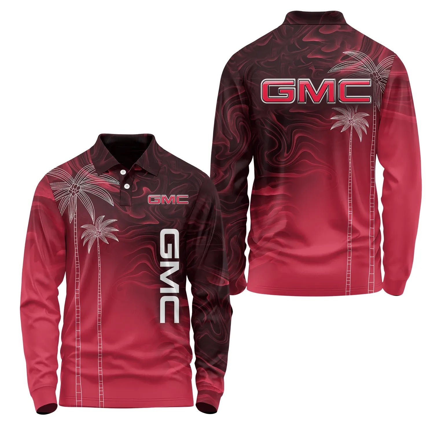 GMC Long Sleeve Polo SHW070