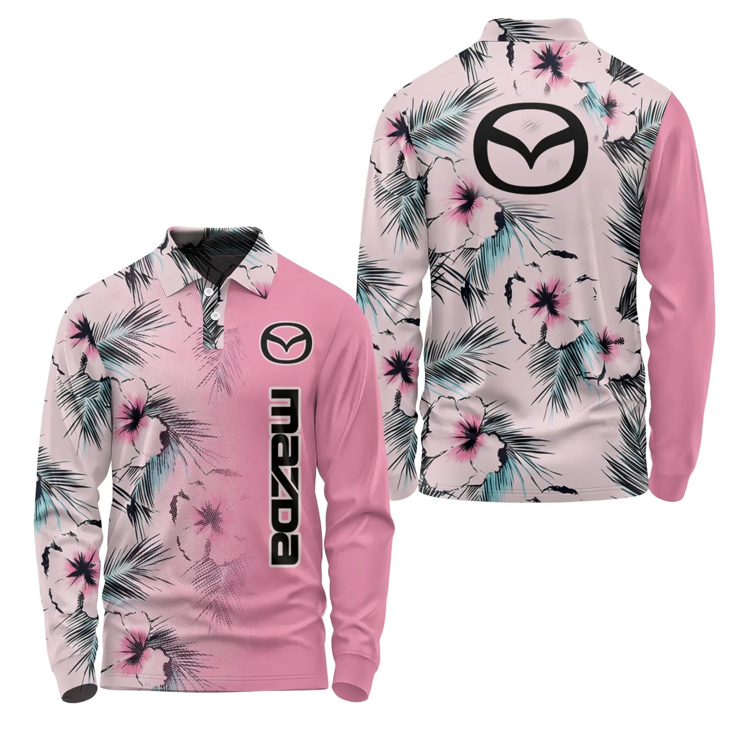 Mazda Long Sleeve Polo SHW056
