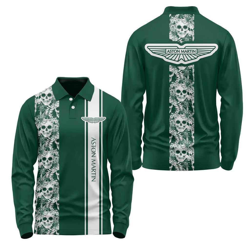 Aston Martin Long Sleeve Polo SHW042