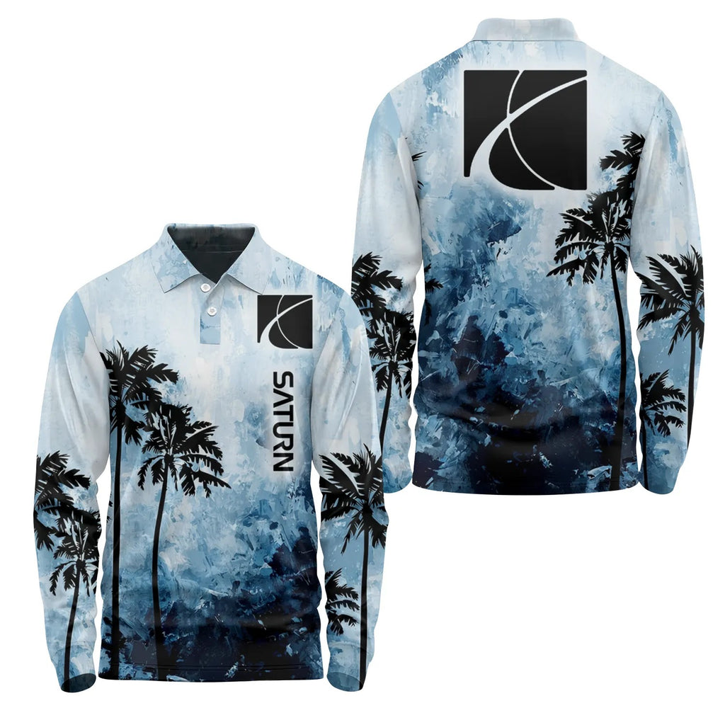 Saturn Long Sleeve Polo SHW034