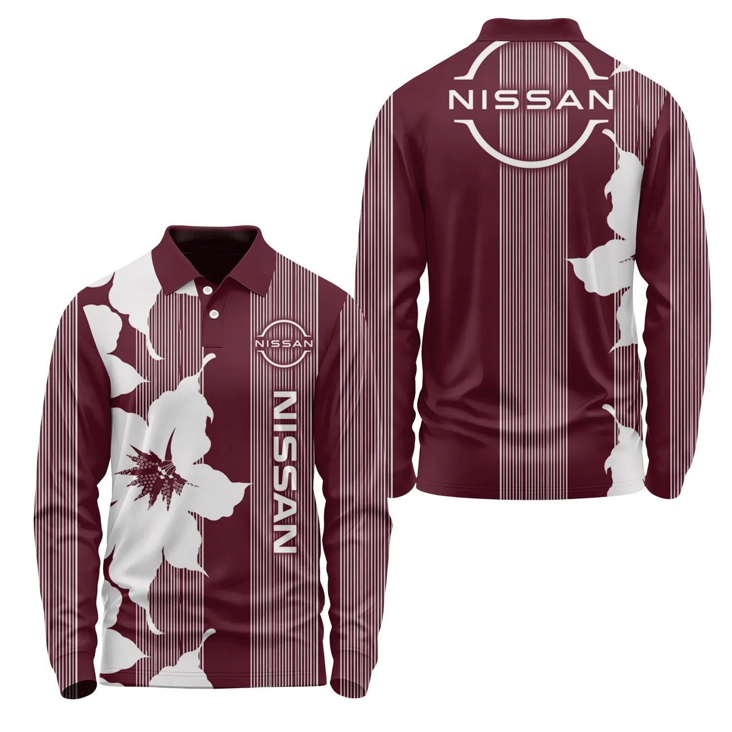 Nissan Long Sleeve Polo SHW039
