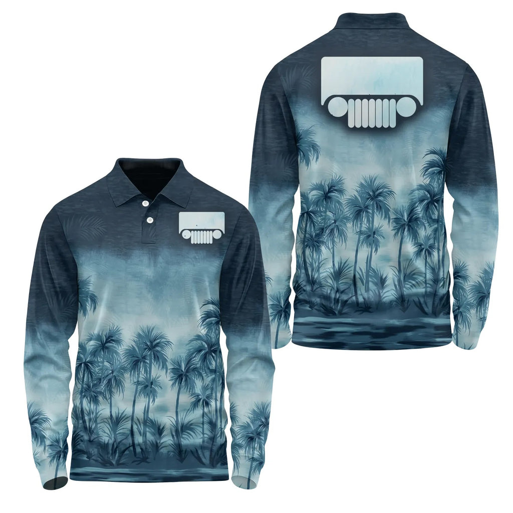 Jeep Long Sleeve Polo SHW021