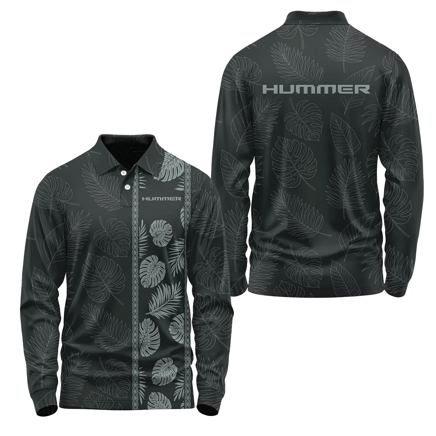 Hummer Long Sleeve Polo SHW022