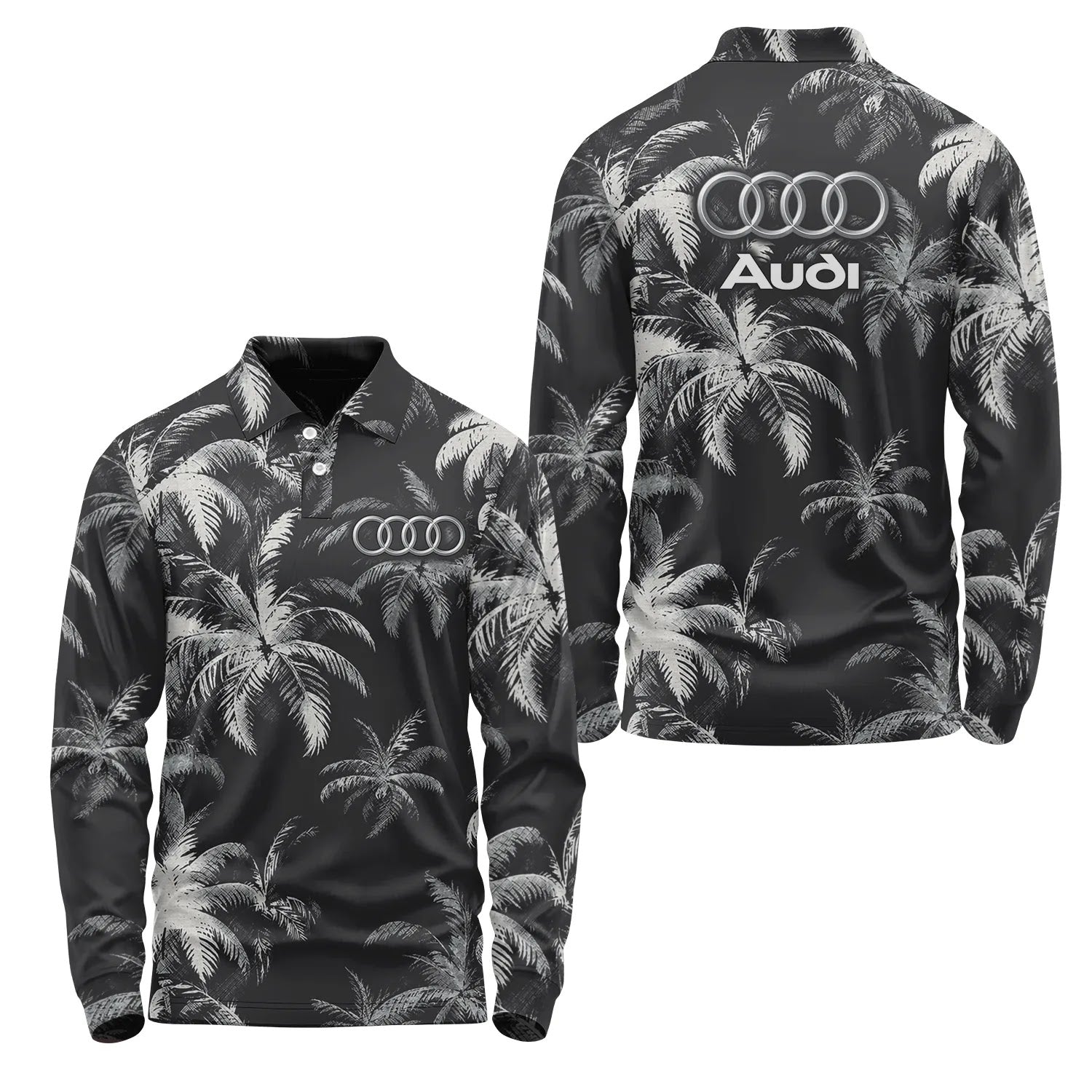 Audi Long Sleeve Polo SC112