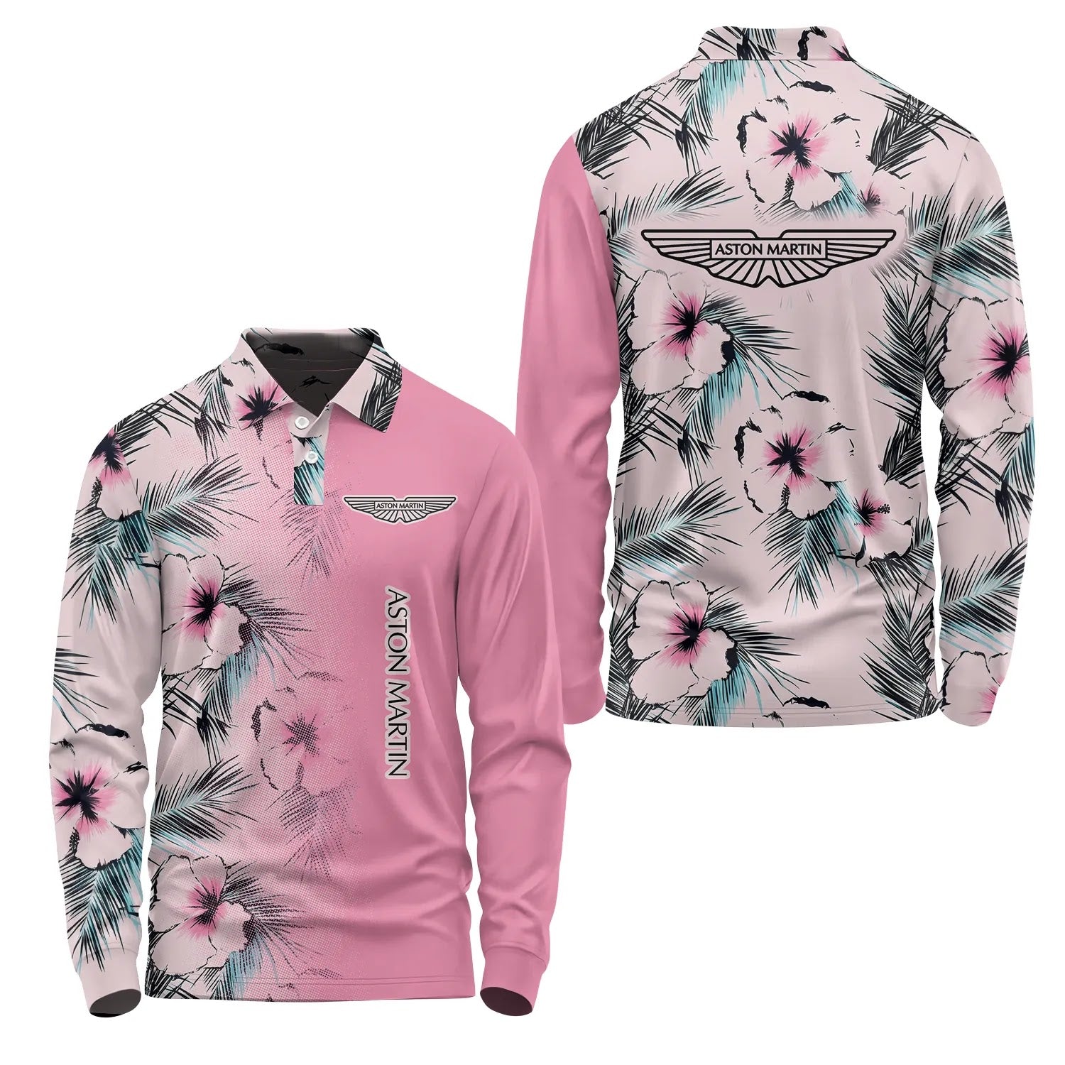 Aston Martin Long Sleeve Polo SHW056