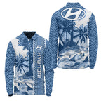 Hyundai Long Sleeve Polo SHW038