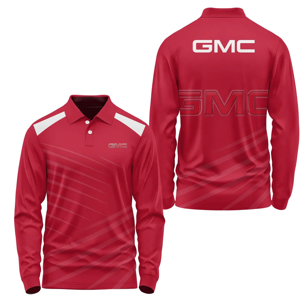 GMC Long Sleeve Polo SC082