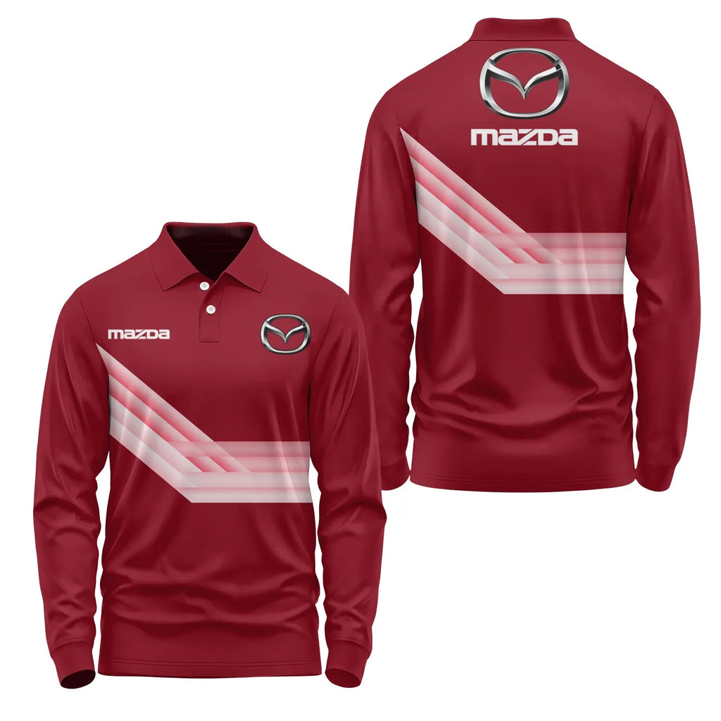 Mazda Long Sleeve Polo SC106
