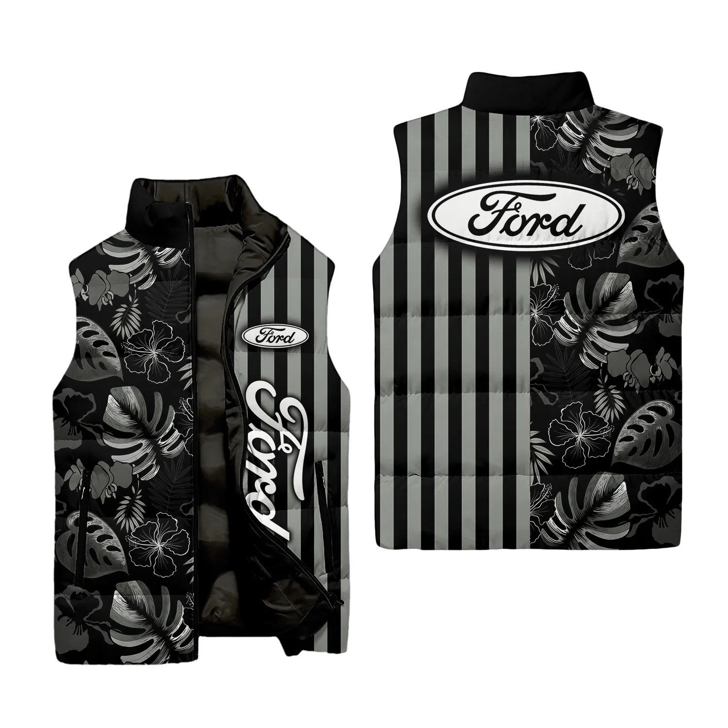 Ford Sleeveless Puffer Jacket SHW040
