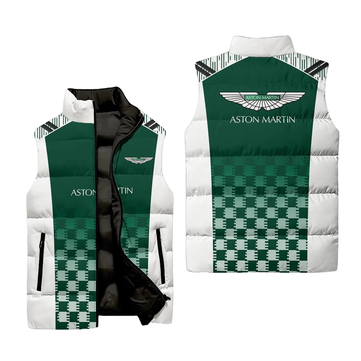 Aston Martin Sleeveless Puffer Jacket SC063