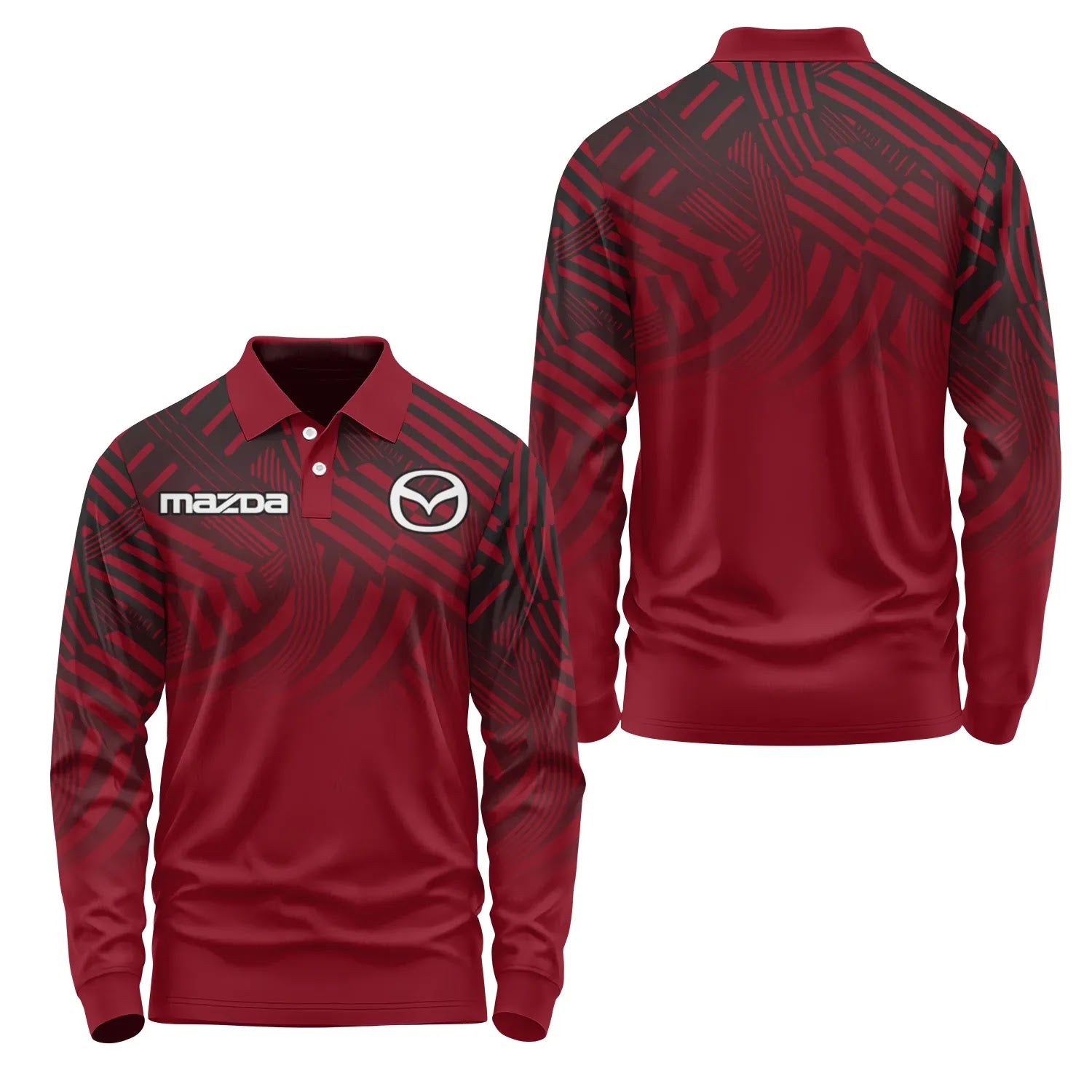 Mazda Long Sleeve Polo SC121