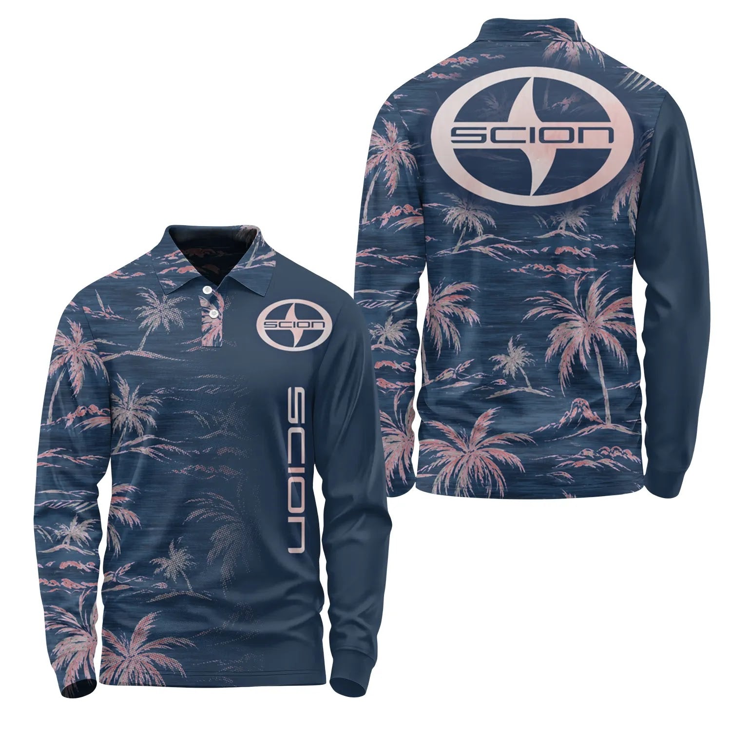 Scion Long Sleeve Polo SHW013
