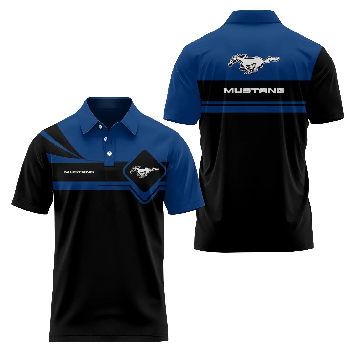 Ford Mustang Short Sleeve Polo SC066