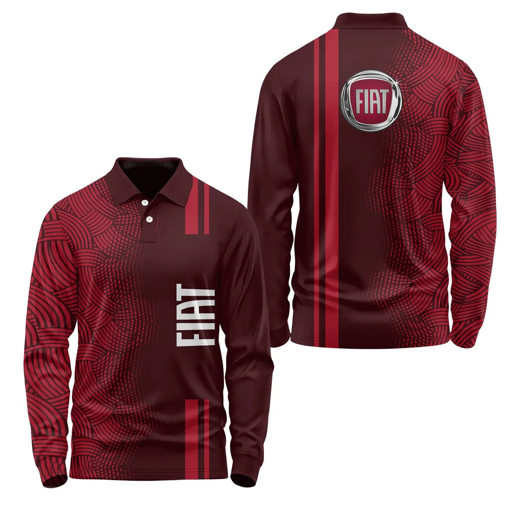 Fiat Long Sleeve Polo SC084