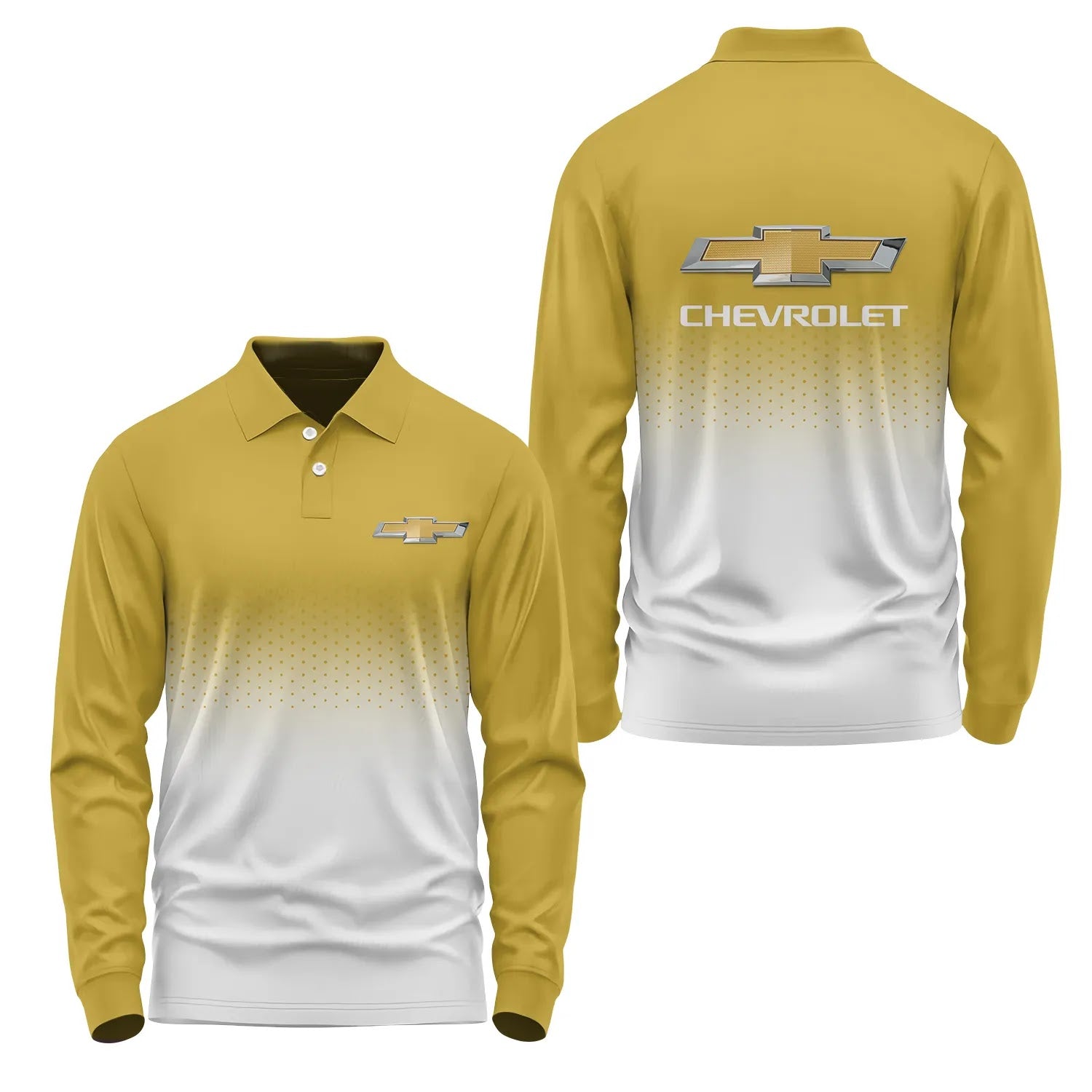 Chevrolet Long Sleeve Polo SC094
