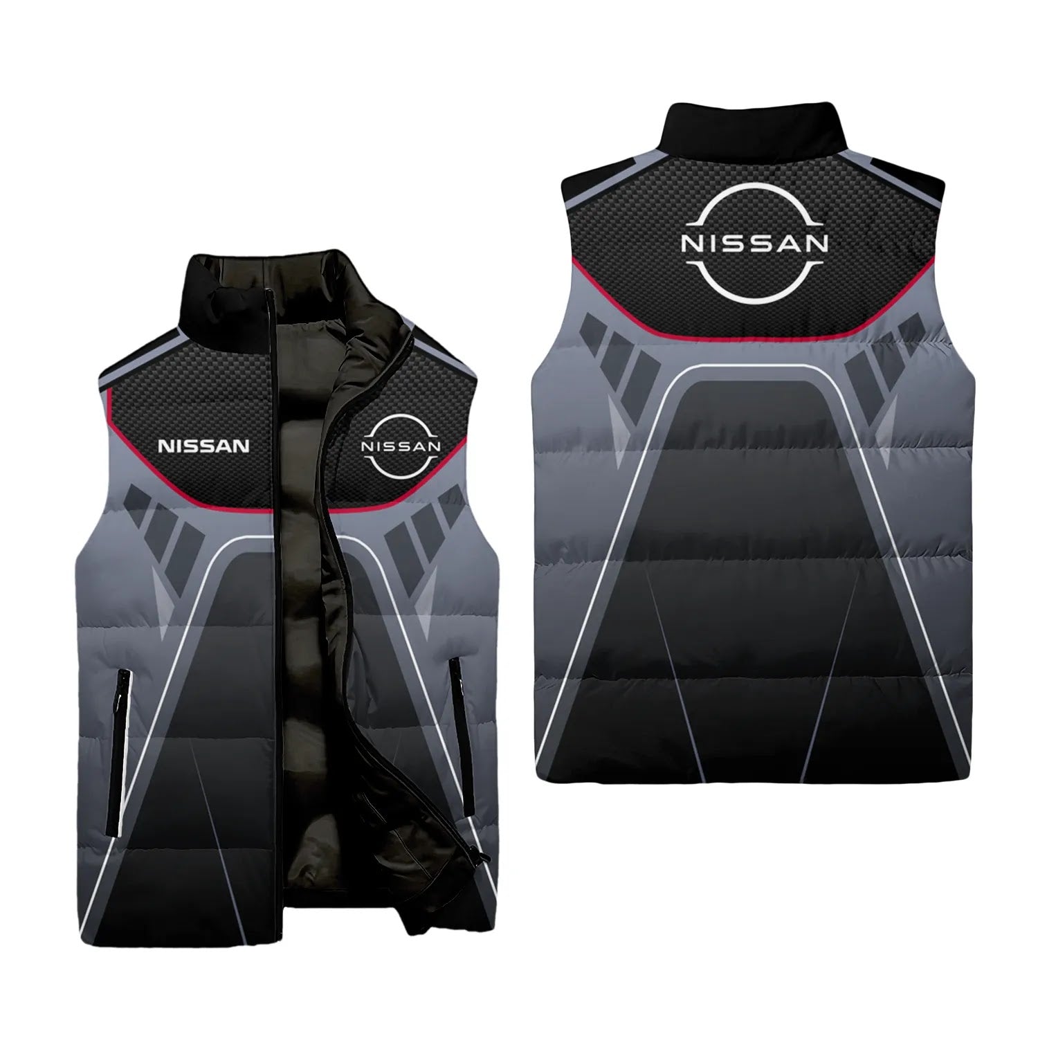 Nissan Sleeveless Puffer Jacket SC088