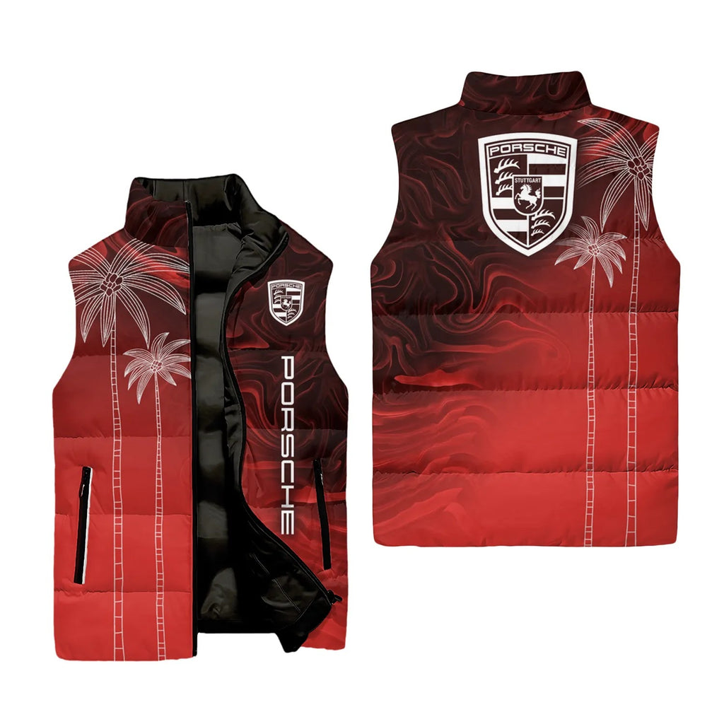 Porsche Sleeveless Puffer Jacket SHW070