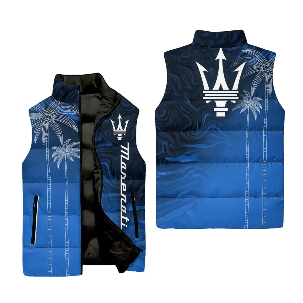 Maserati Sleeveless Puffer Jacket SHW070