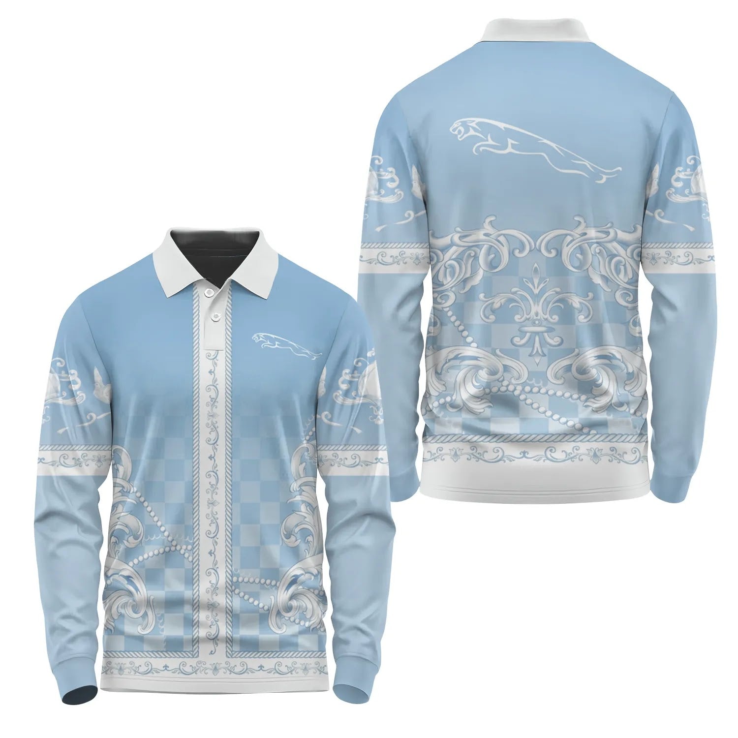 Jaguar Long Sleeve Polo SHW025