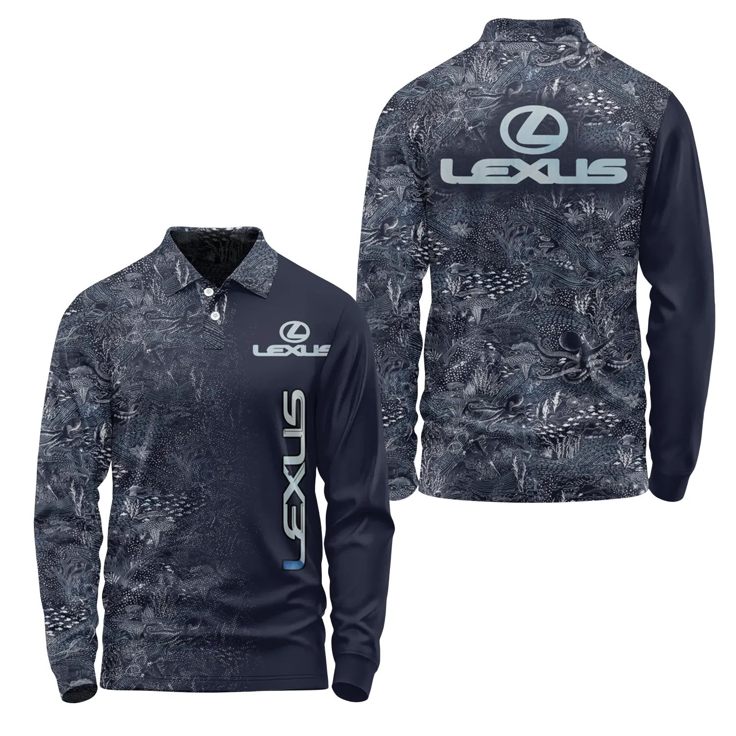 Lexus Long Sleeve Polo SHW006