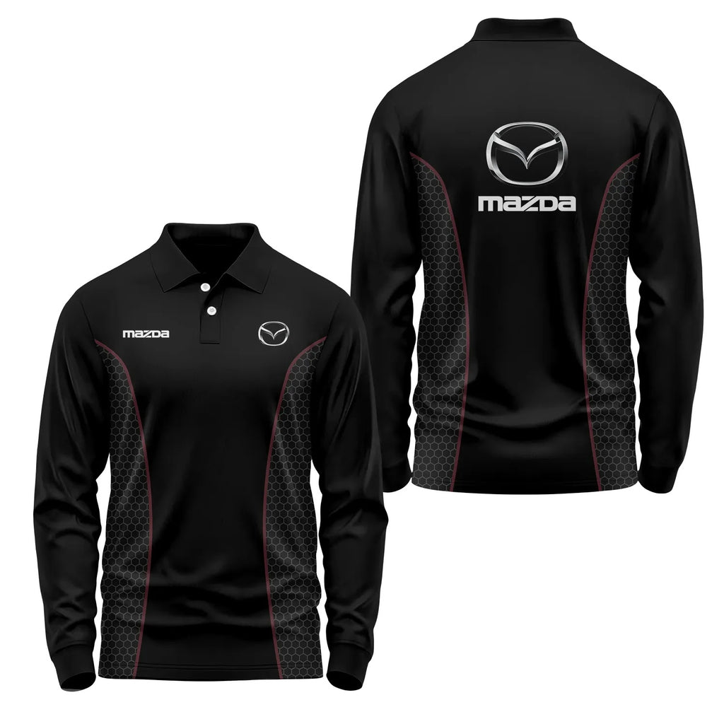 Mazda Long Sleeve Polo SC072