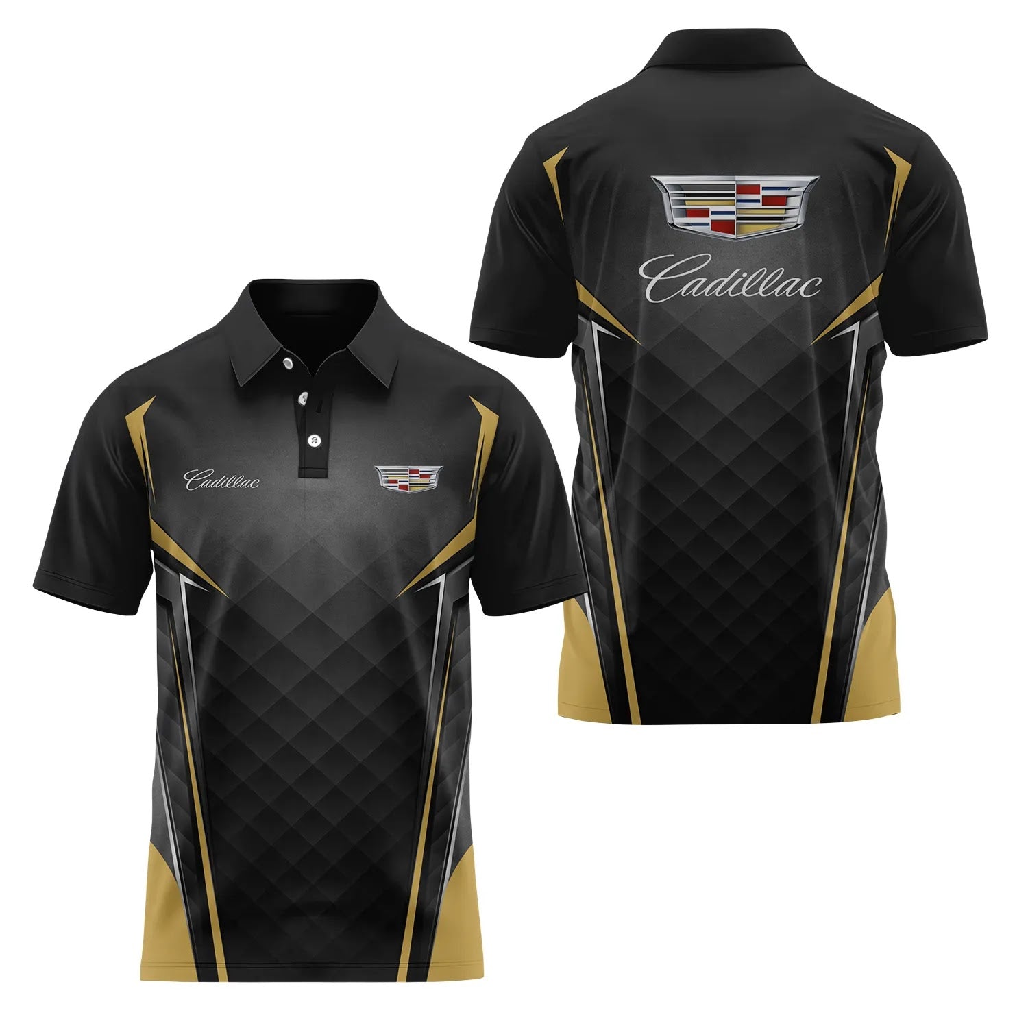 Cadillac Short Sleeve Polo SC074