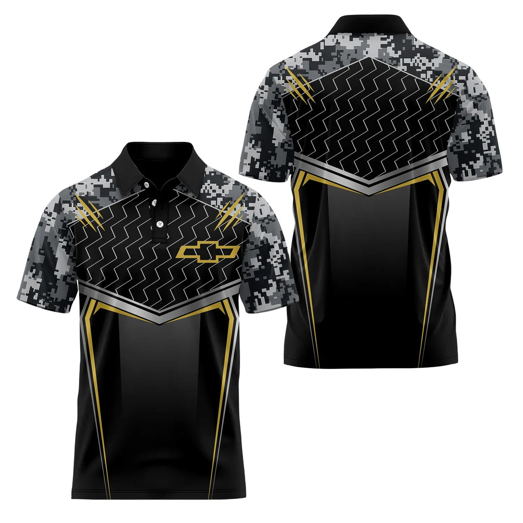 Chevrolet Short Sleeve Polo SC115