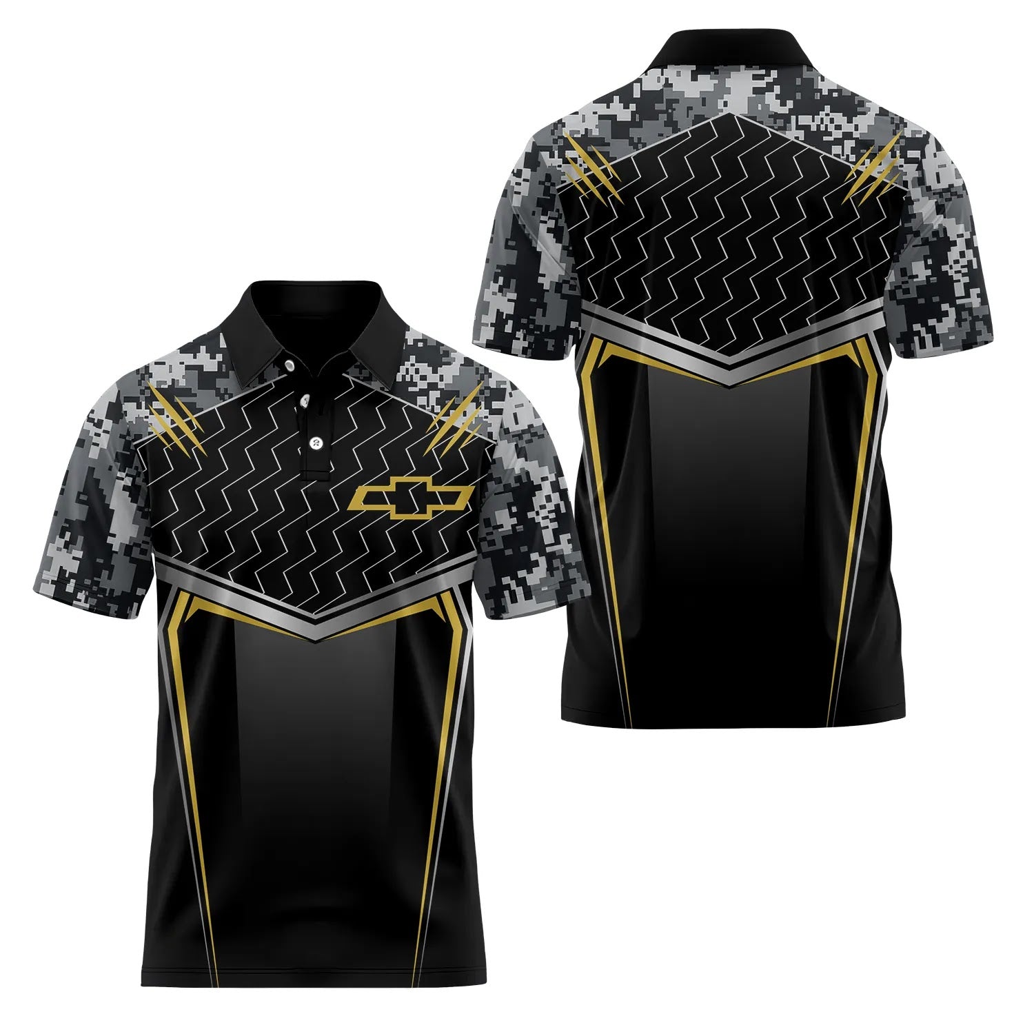 Chevrolet Short Sleeve Polo SC115