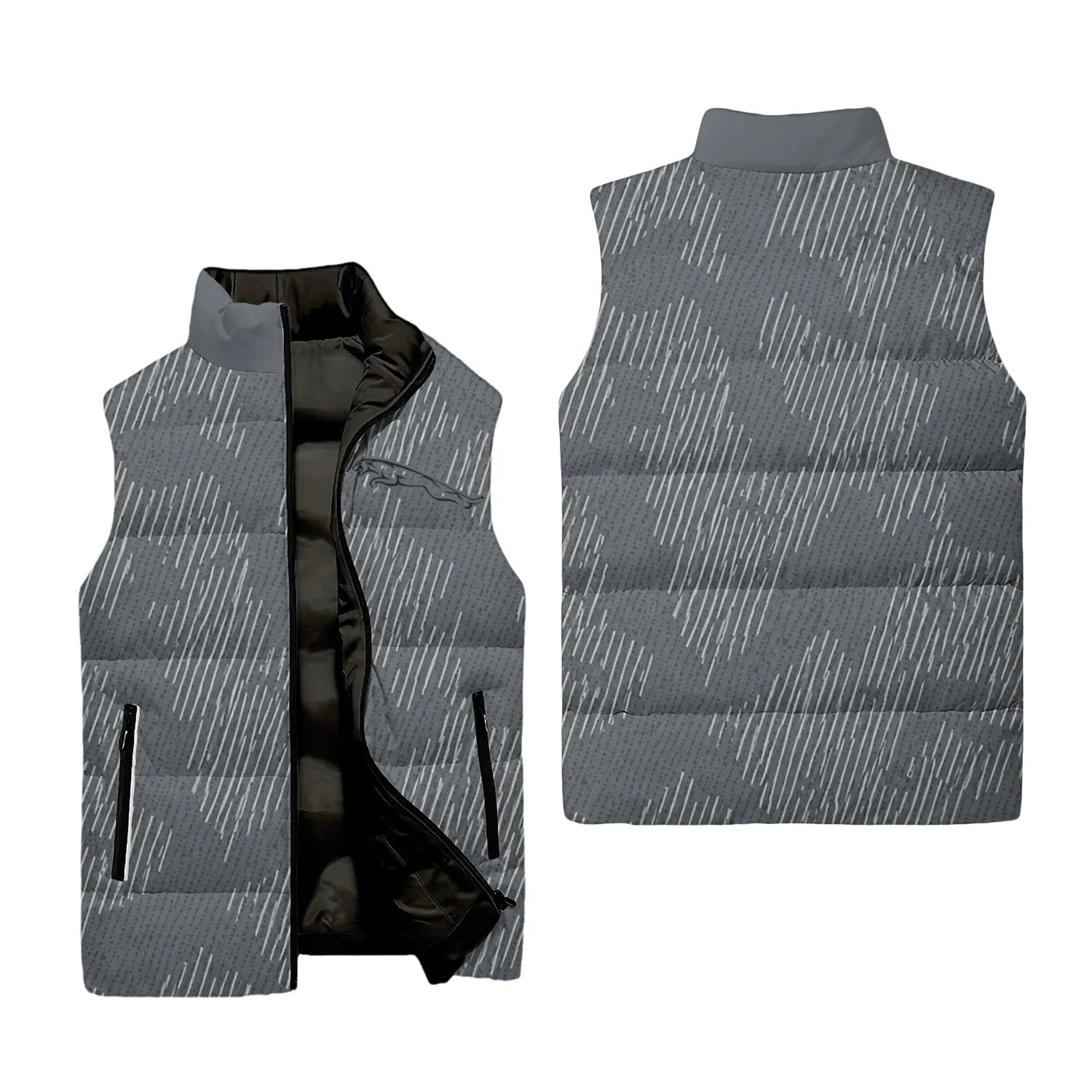 Jaguar Sleeveless Puffer Jacket SC114