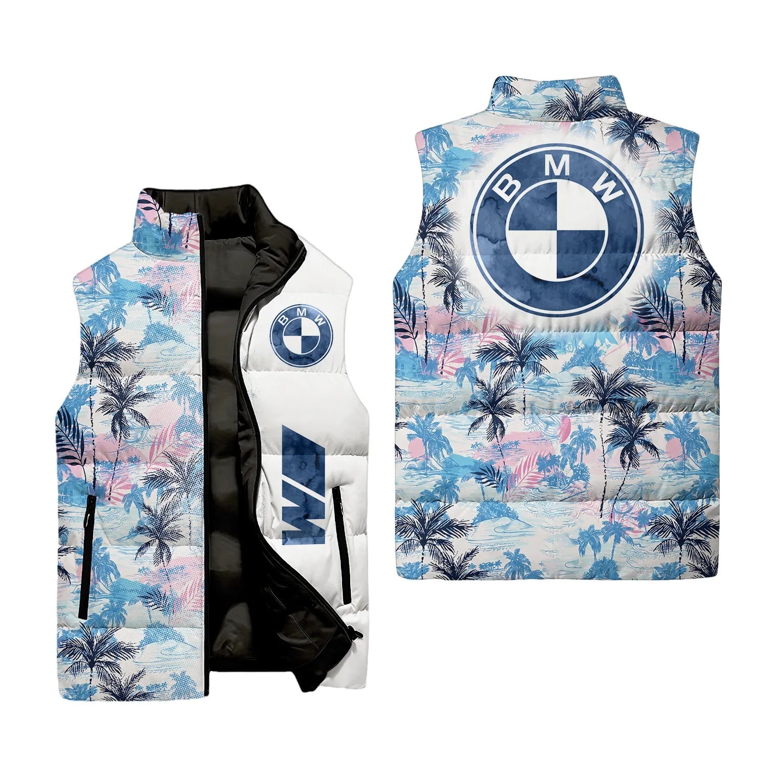 BMW Sleeveless Puffer Jacket SHW029