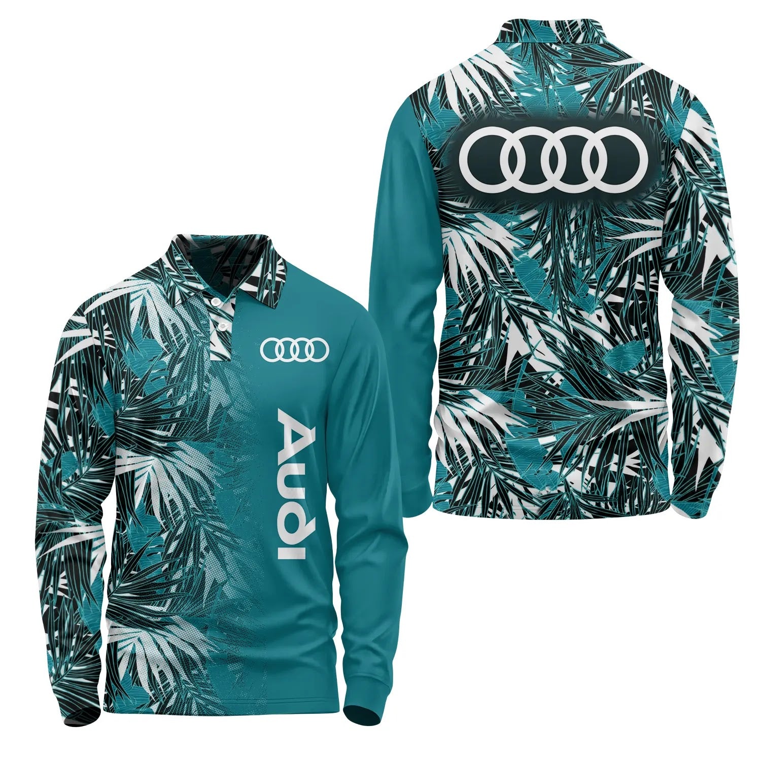 Audi Long Sleeve Polo SHW060