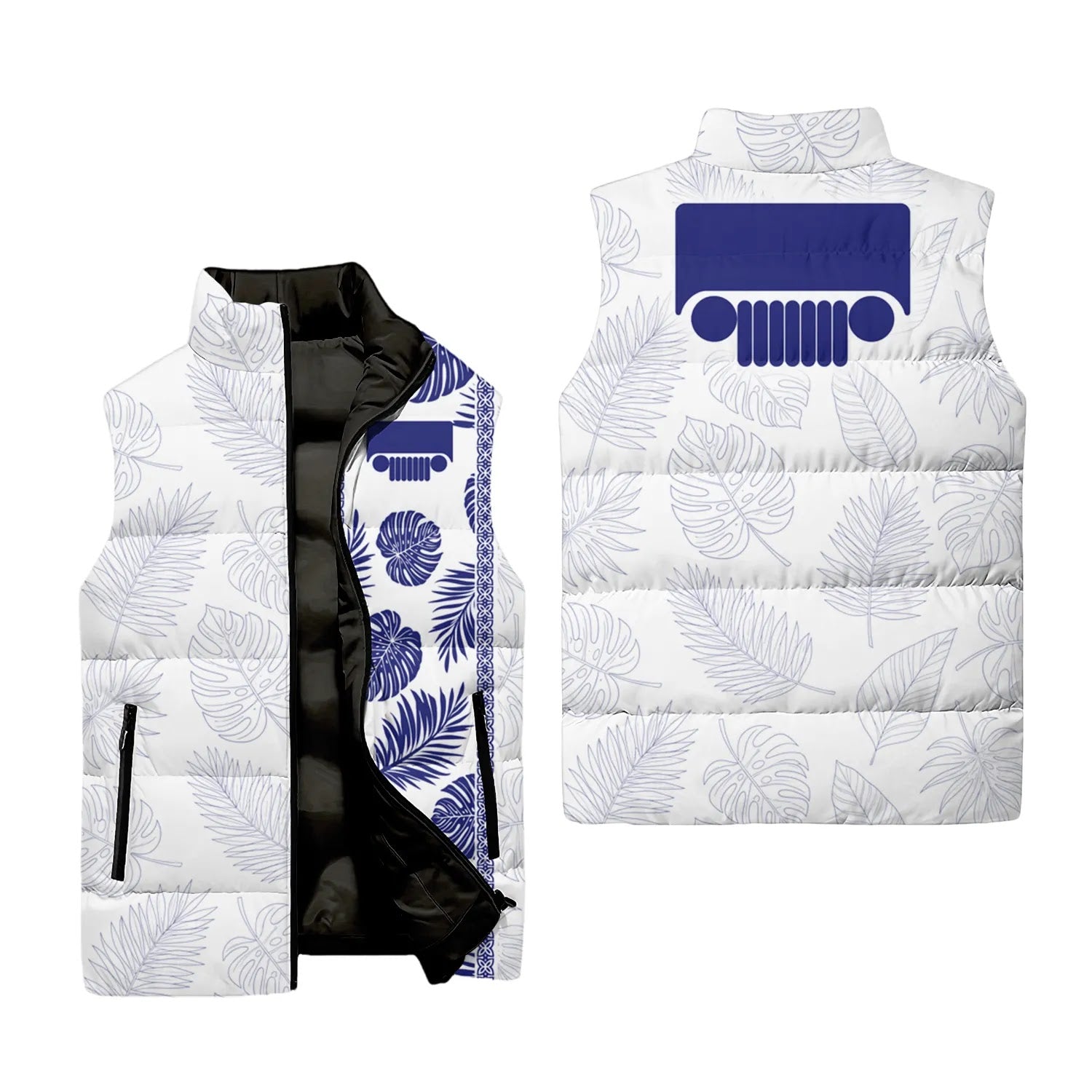 Jeep Sleeveless Puffer Jacket SHW023