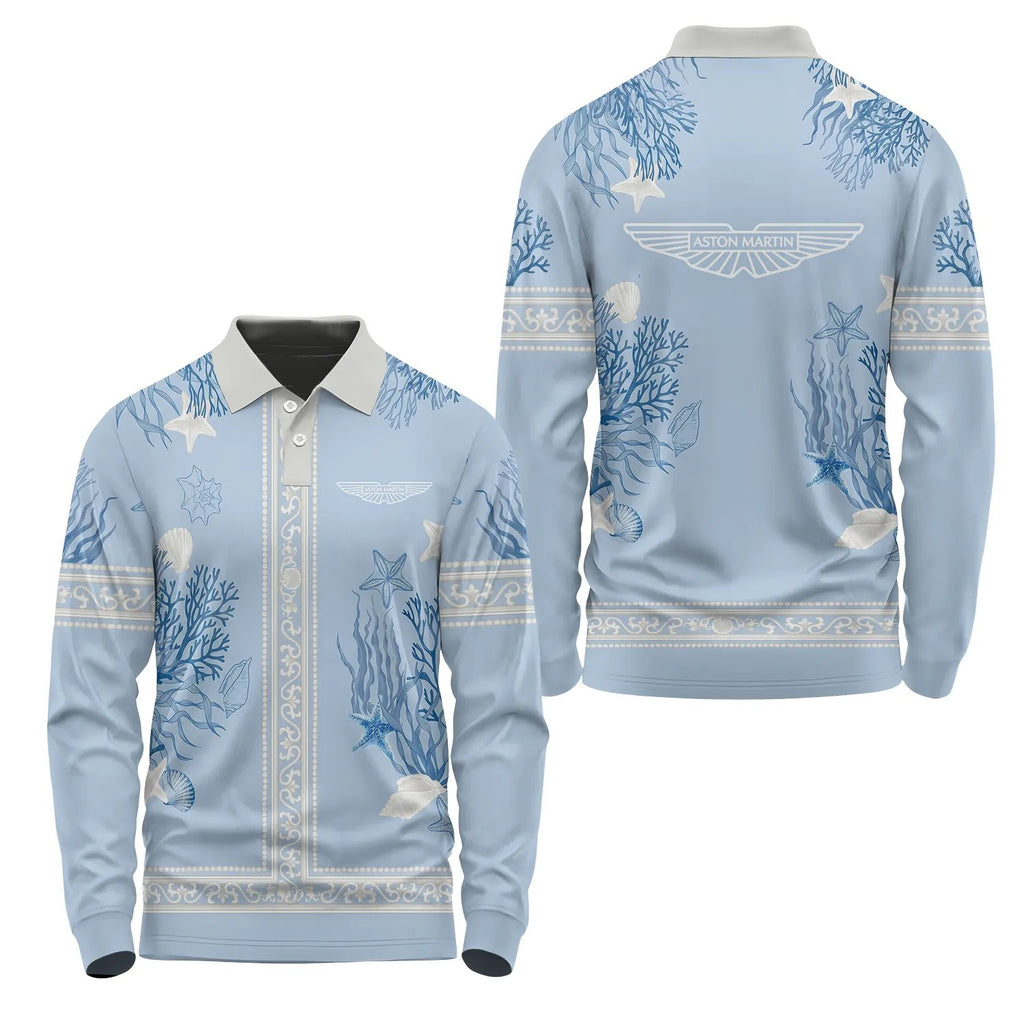 Aston Martin Long Sleeve Polo SHW024