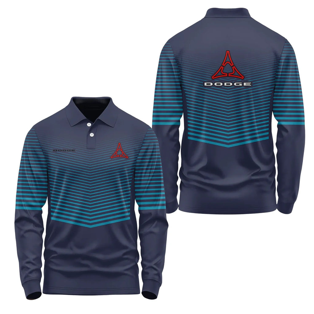 Dodge Long Sleeve Polo SC099