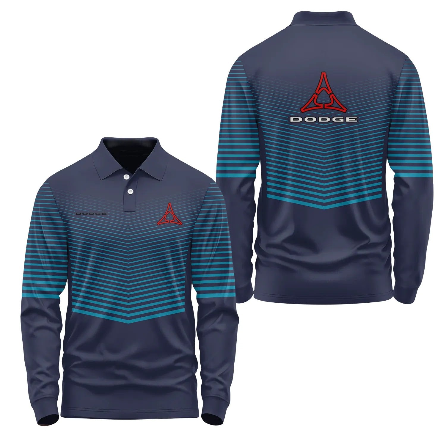 Dodge Long Sleeve Polo SC099