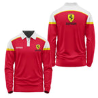 Ferrari Long Sleeve Polo SC087
